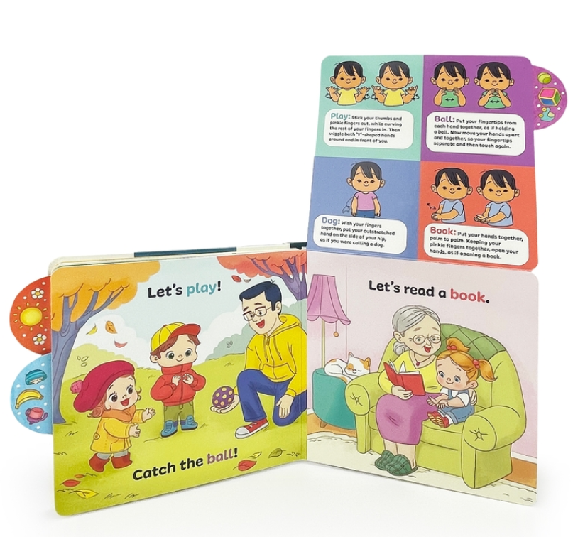 Ready To Sign: Baby Signs Sign Language Board Book