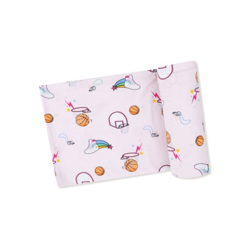 Basketball Pink -  Swaddle Blanket