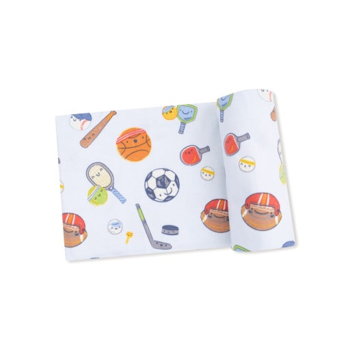 Sports Ball Friends - Swaddle Blanket
