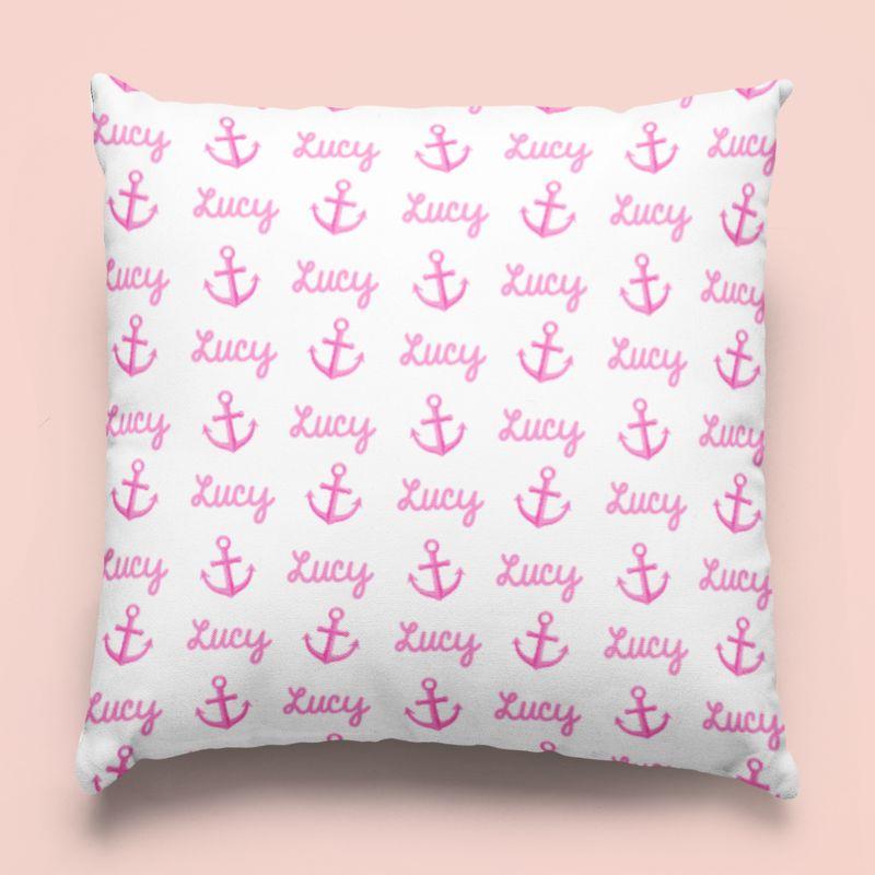 Sugar + Maple Custom Pillow | Anchors