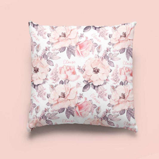 Sugar + Maple Custom Pillow | Wallpaper Floral