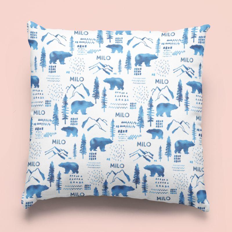 Sugar + Maple Custom Pillow | Woodland