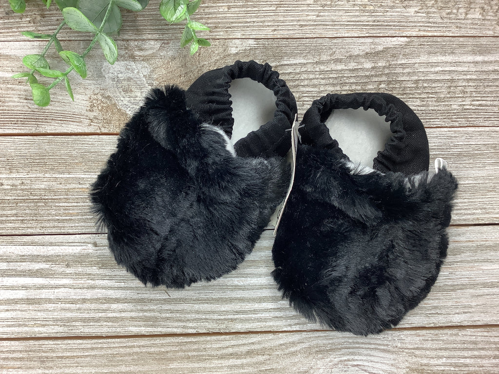 Lexiebugs Faux Fur Baby shoe