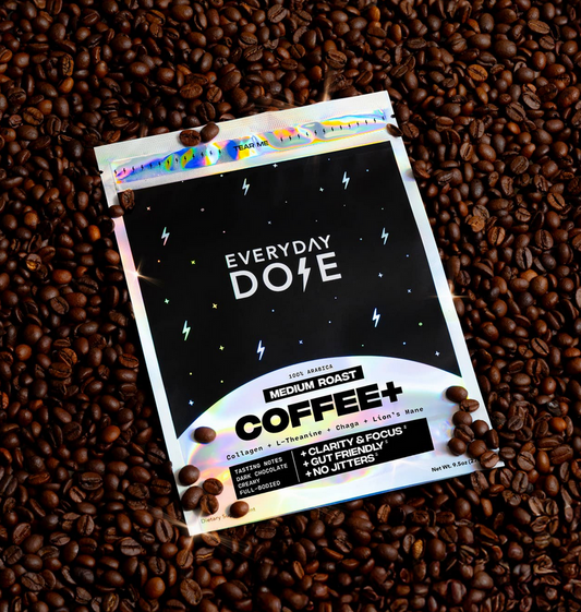 *Everyday Dose Mushroom Coffee+ Medium Roast: Focus & Energy