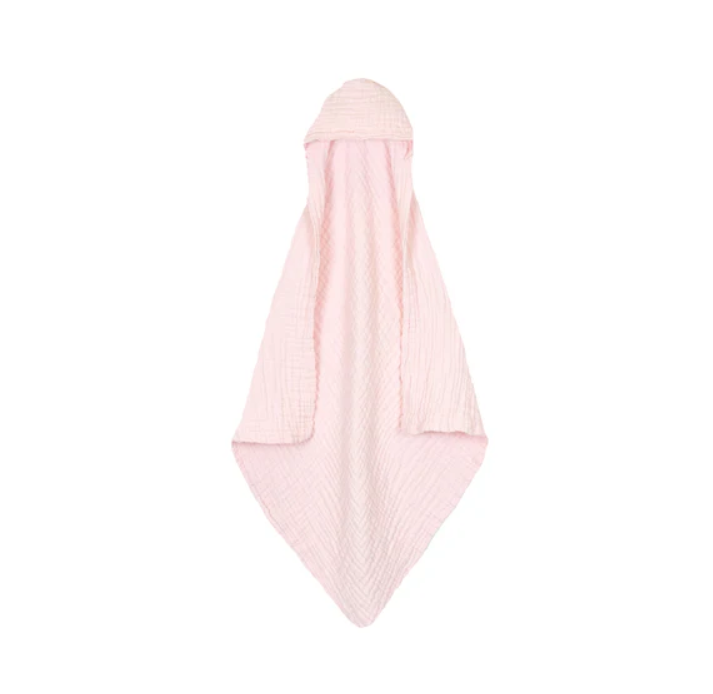 Blush Infant Hooded Bath Towel