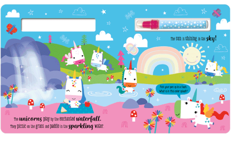 Color Splash Unicorn Magic