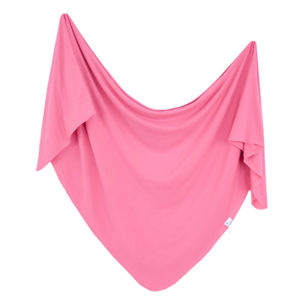 Pink Flamingo Knit Blanket Single