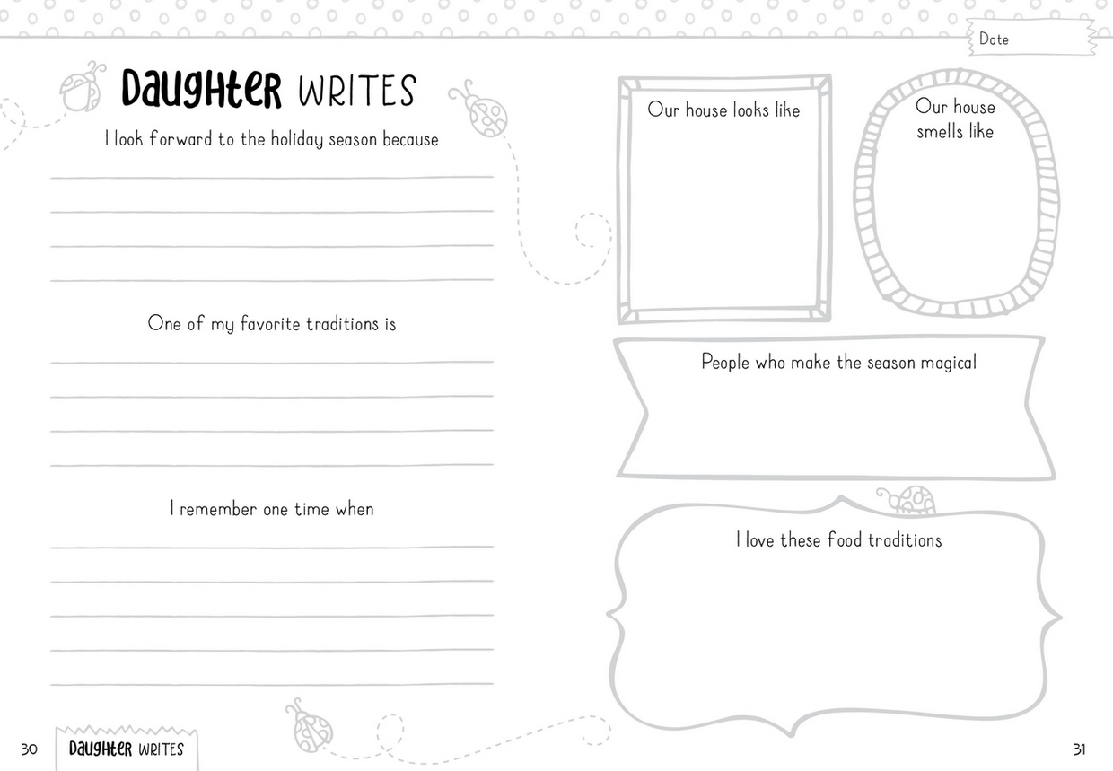 Love, Mom and Me: A Mother & Daughter Keepsake Journal!
