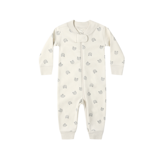 ZIP LONG SLEEVE SLEEPER || BEARS
