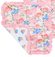 BAMBOO RUFFLED SINGLE SECURITY BLANKET - PENELOPE
