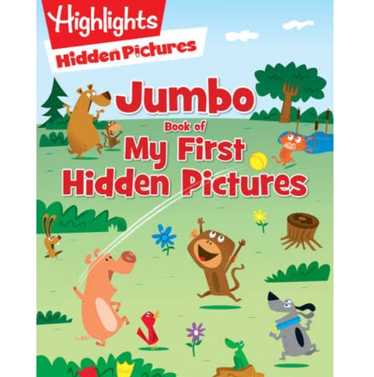 Jumbo Book My First Hidden Pictures- Highlights