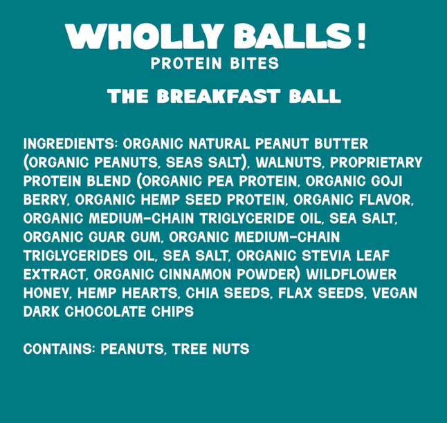 Wholly Balls! The Breakfast Ball