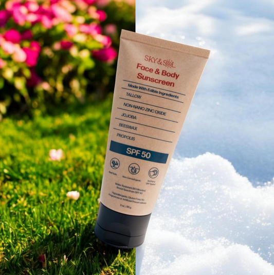 Sky + Sol Face / Body Sunscreen SPF 50