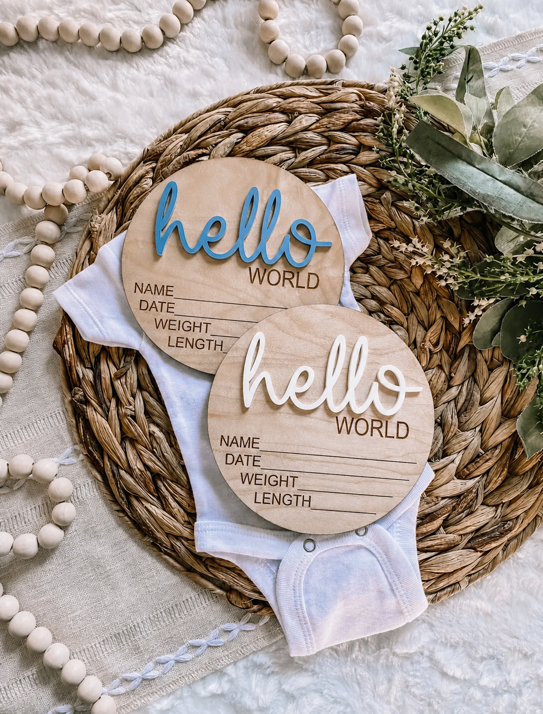 Hello World Birth Announcement