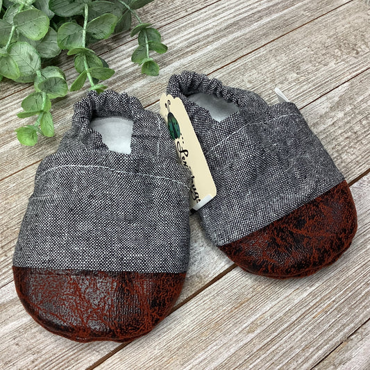 Lexiebugs 12-18 M Solids - Copper Bottom