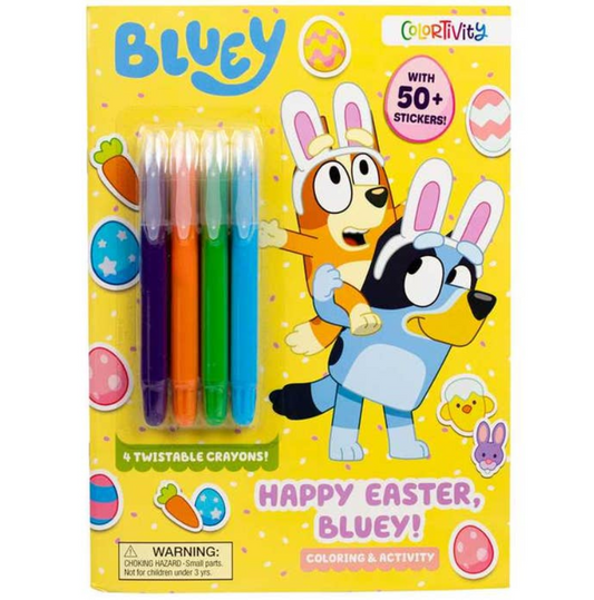 Bluey Colortivity: Happy Easter, Bluey! By Delaney Foerster