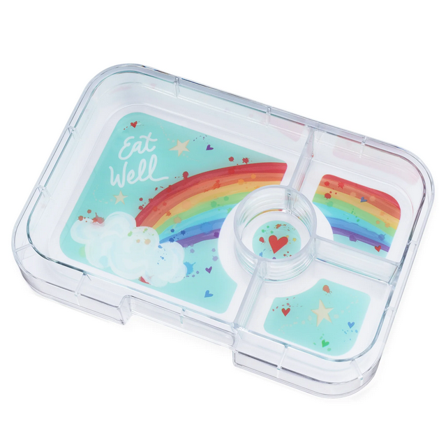 Yumbox - Bento Lunch Box -Tapas Antibes Blue Rainbow