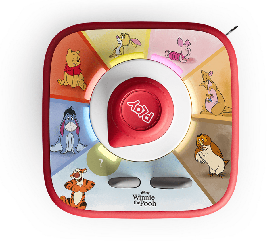 Tonies 2 Playset- Winnie the Pooh (Sunset Red)