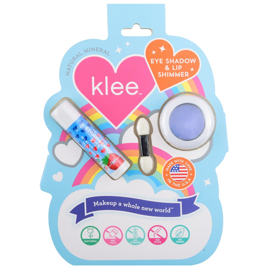 Periwinkle Kiss - Eye Shadow and Lip Shimmer Set