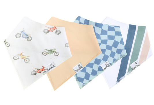Whimsy Single Bandana Bib By Copper Pearl