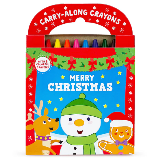 Merry Christmas - Carry Along Coloring Book