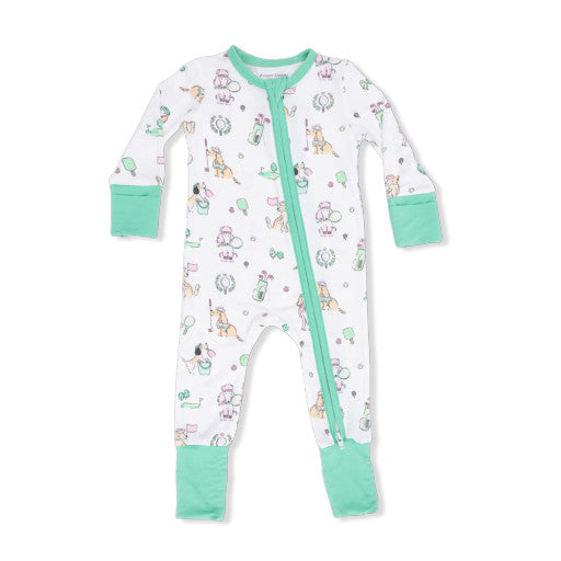 Country Club Dogs Pink - Convertible Romper