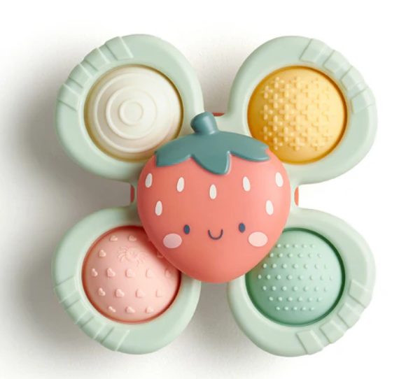 Itzy Strawberry Pop & Whirl Sensory Toy