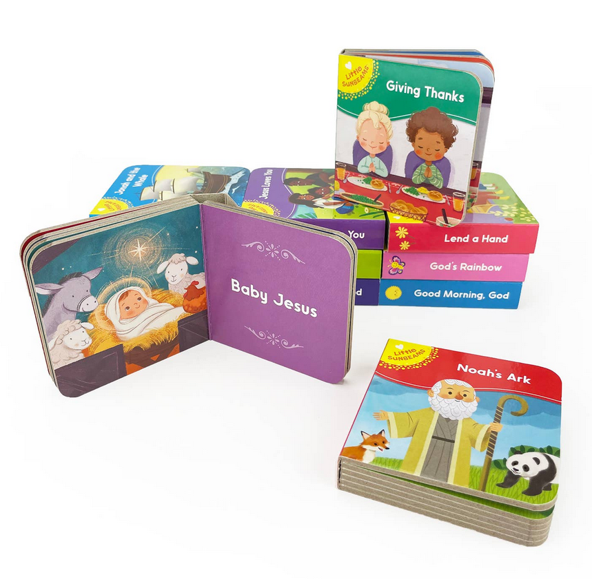 Bible Stories My Little Learner Library Book Gift Set