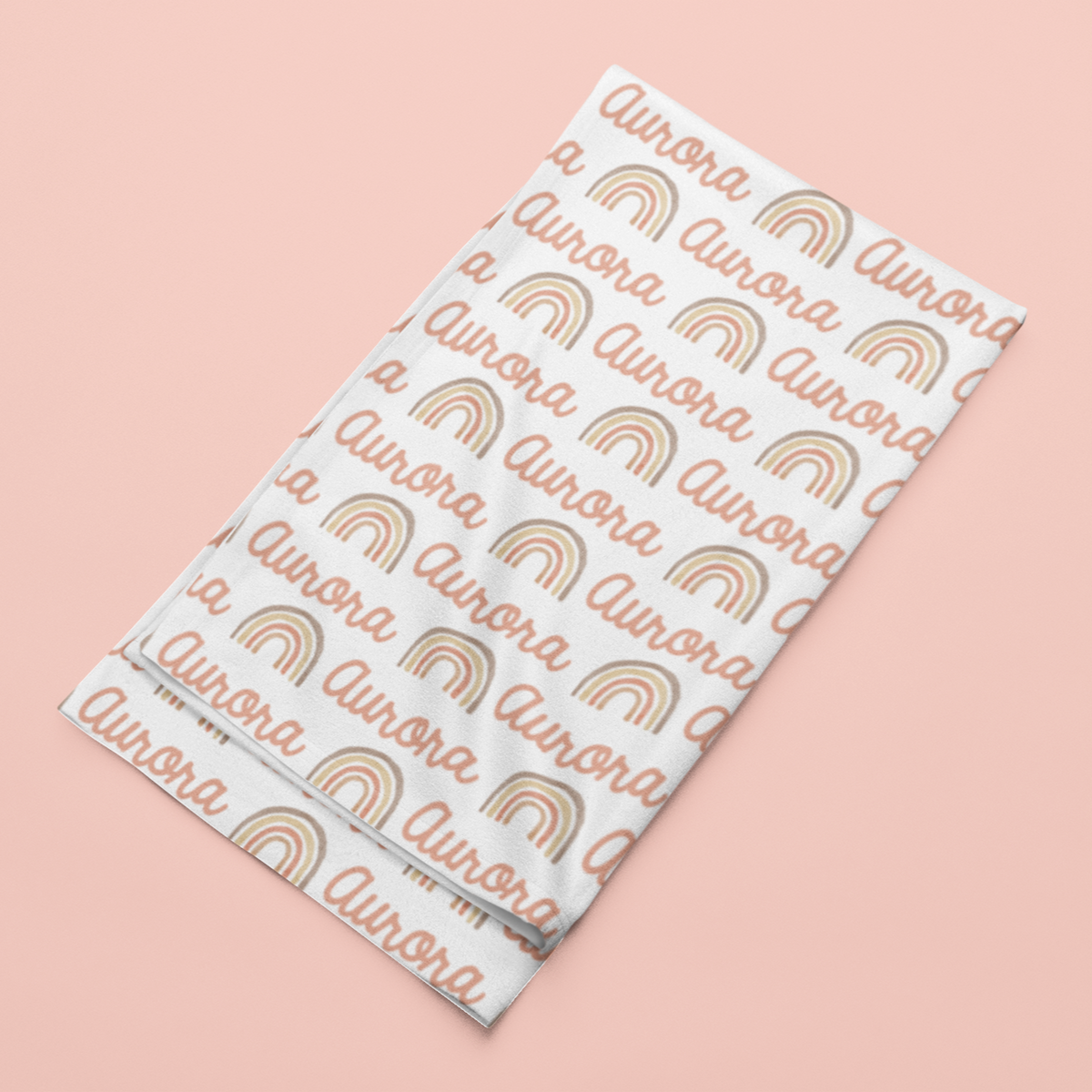 Sugar + Maple Stretchy Blanket | Rainbow