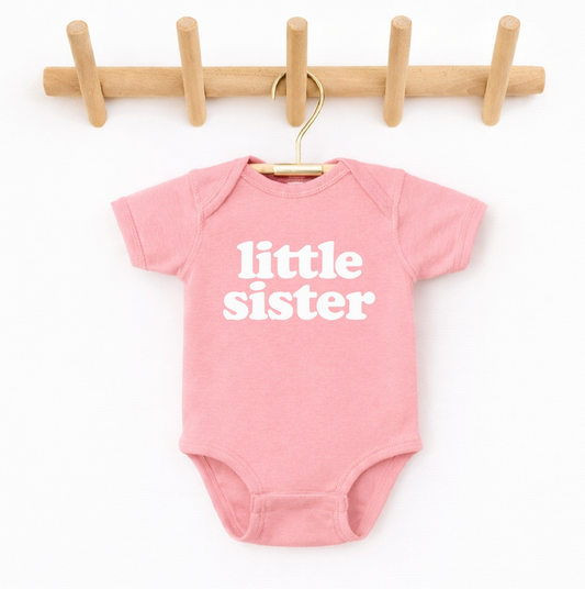 Little Sister Onesie Mauvelous