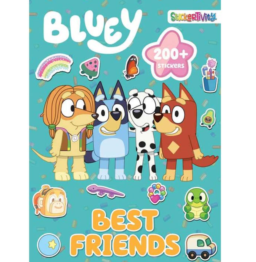 Bluey Stickertivity: Best Friends Activity Book