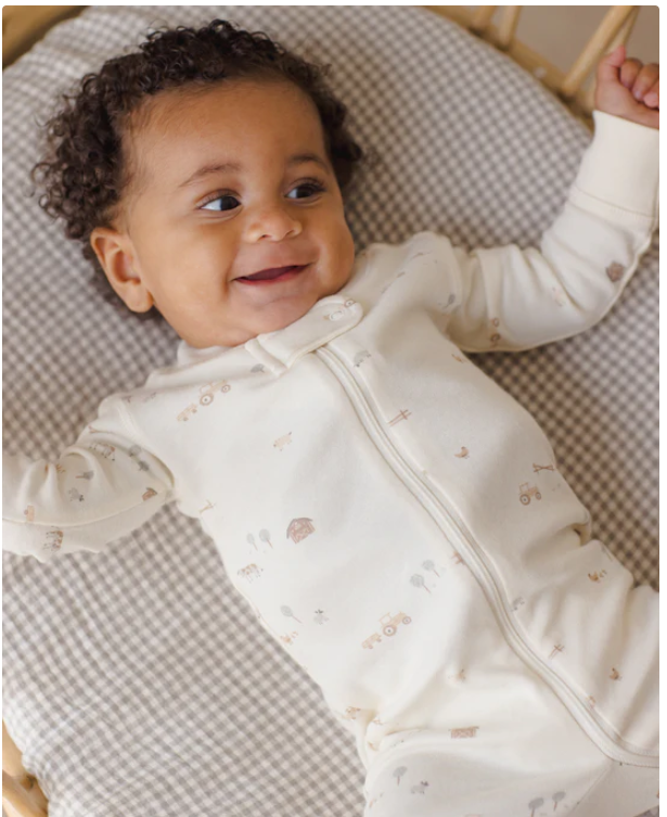 ZIP LONGSLEEVE SLEEPER FARM