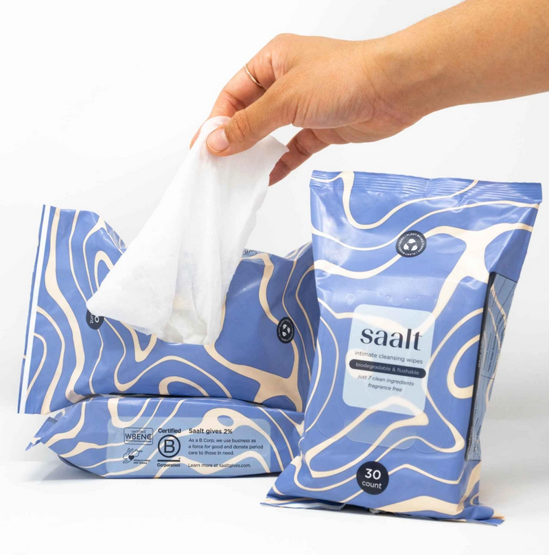 Saalt Intimate Cleansing Wipes