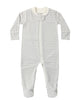 ZIP LONG SLEEVE SLEEPER FOOTIE CLOUD STRIPE