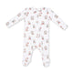 Christmas Teddy Bears Uni - 2 Way Zipper Footie