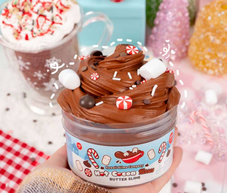 Slime  Hot Cocoa Kisses Butter Slime