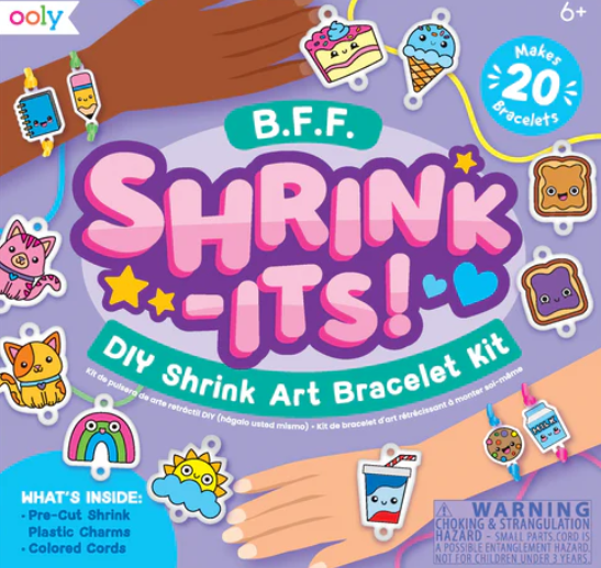 Shrink-Its! DIY Shrink Art Bracelet Kit - B.F.F