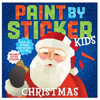Paint By Sticker Kids: Christmas