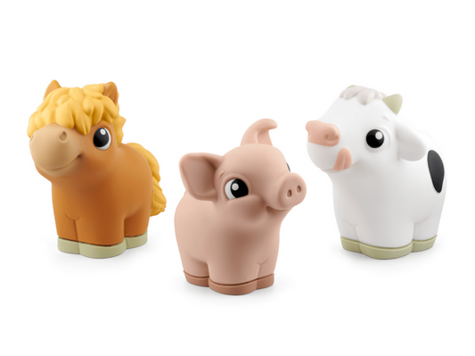 MY FIRST TONIES: FARM SET - COW, PIG AND HORSE