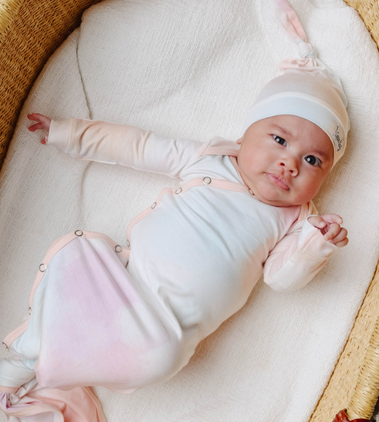 Nova Newborn Knotted Gown