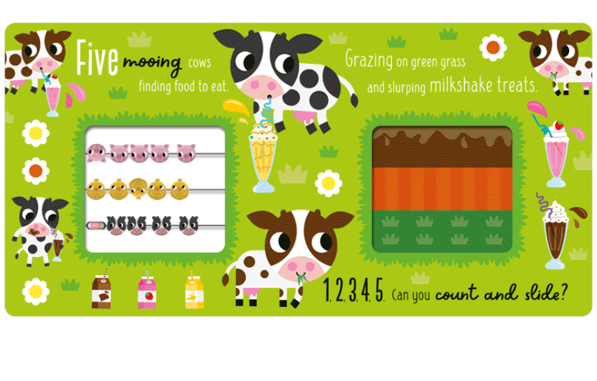 COUNT AND SLIDE FARMYARD FRIENDS