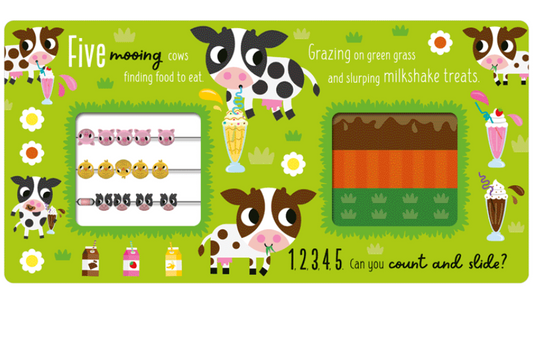 COUNT AND SLIDE FARMYARD FRIENDS