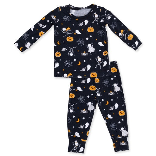 *Halloween Skeleton Buddies - Glow in the Dark - Long Sleeve Loungewear Set