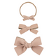 Primrose Leather Bow Nylon- Medium