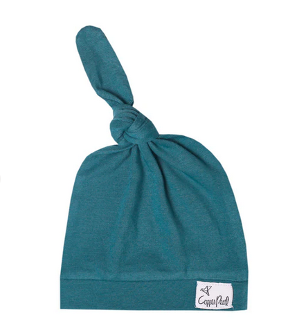 Steel Top knot Hat 0-4mo