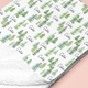 Sugar + Maple Sherpa-Lined Personalized Blanket | Pine Tree