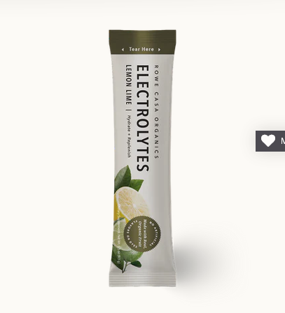 - Lemon Lime Electrolytes | Single Serving Stick Pack