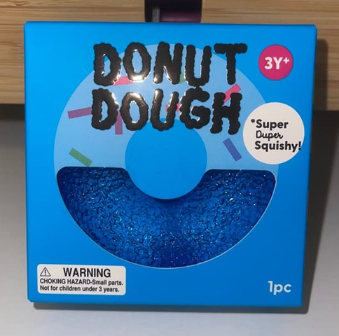 Donut Dough Squish Blue