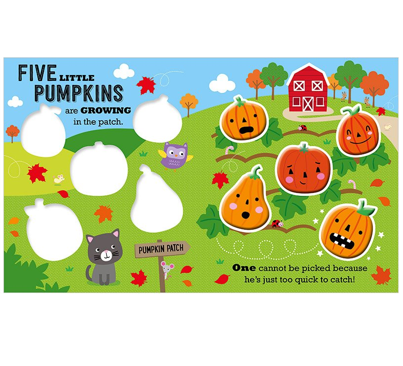 Five Little Pumpkins Book