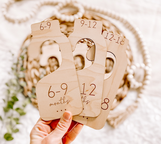 Nursery Closet Dividers - Neutral